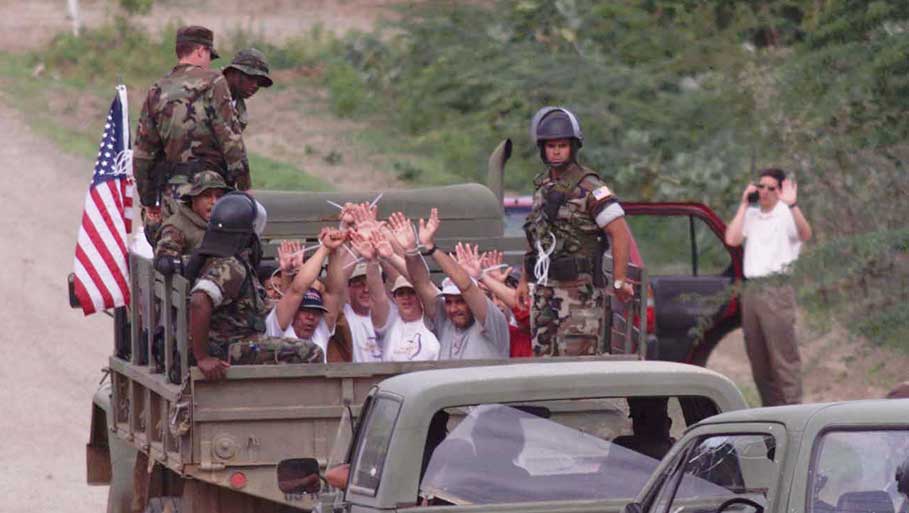 Military Troops in Vieques