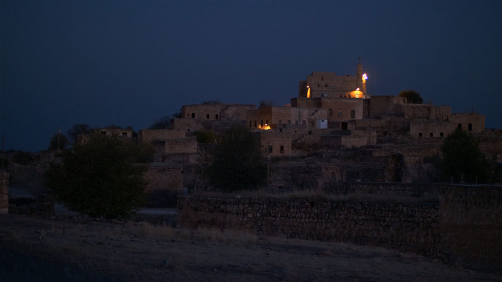 Zaz Village Southeastern Turkey by night